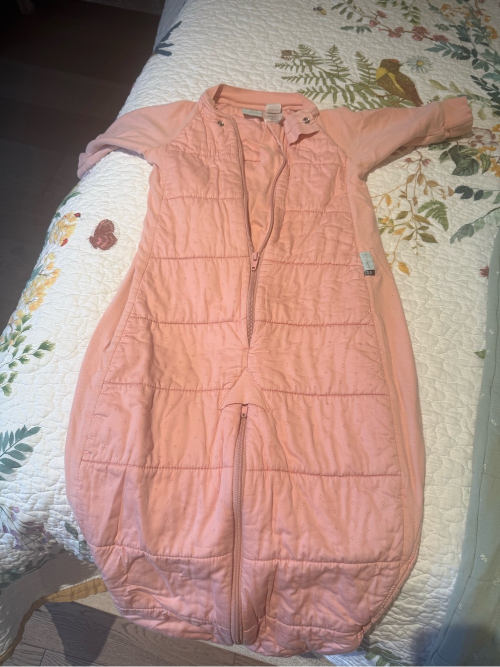 Unbranded Pink Quilted Kids Sleep Sack - Cozy Toddler Pajama